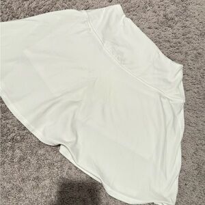 Offline by Aerie Maggie Ruffle White Athletic Tennis Skort - Small - Worn